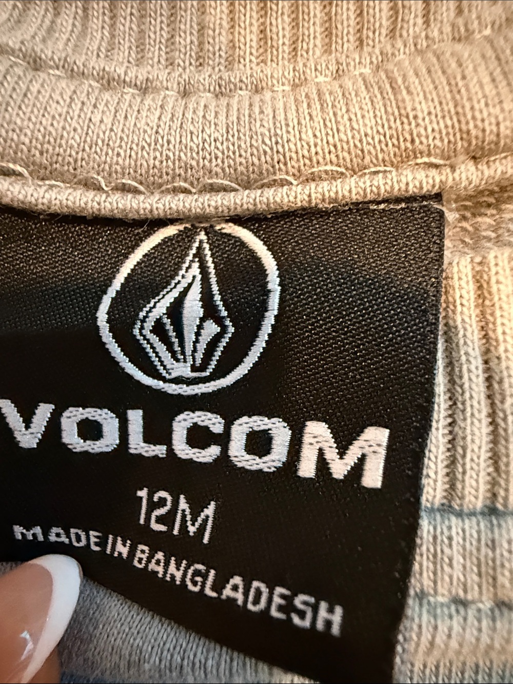 Volcom Kids Light Gray Sweatshirt & Shorts Set - Picture 3 of 5